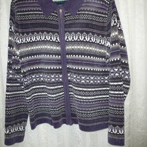 Cardigan, full zipper